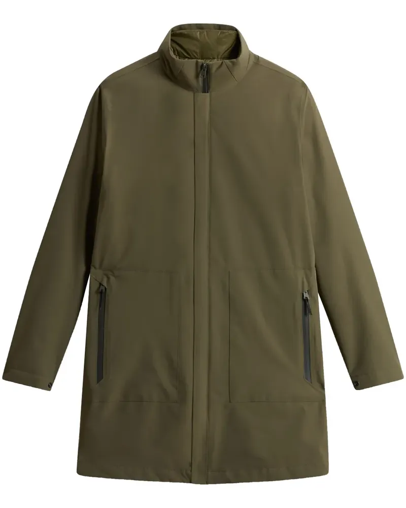 Woolrich Two Layers 2IN1 Trenchcoat - Grün Grün