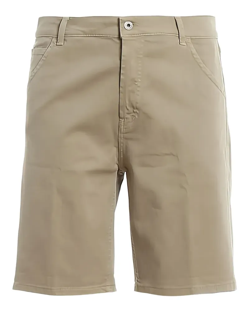 Dondup Bermudas mit Logo-Patch - Nude Nude