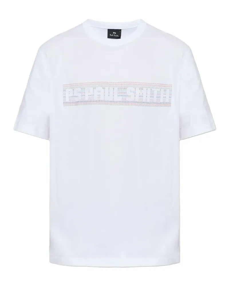 Paul Smith T-Shirt mit Logo-Print - Weiß Weiß