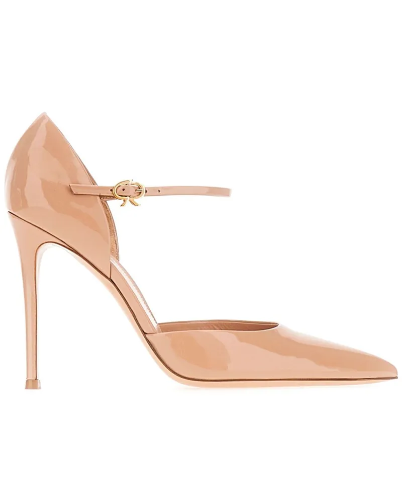 Gianvito Rossi Pumps 100mm - Nude Nude