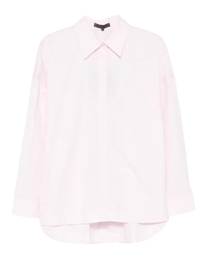 tibi Gabe oversized shirt - Rosa Rosa