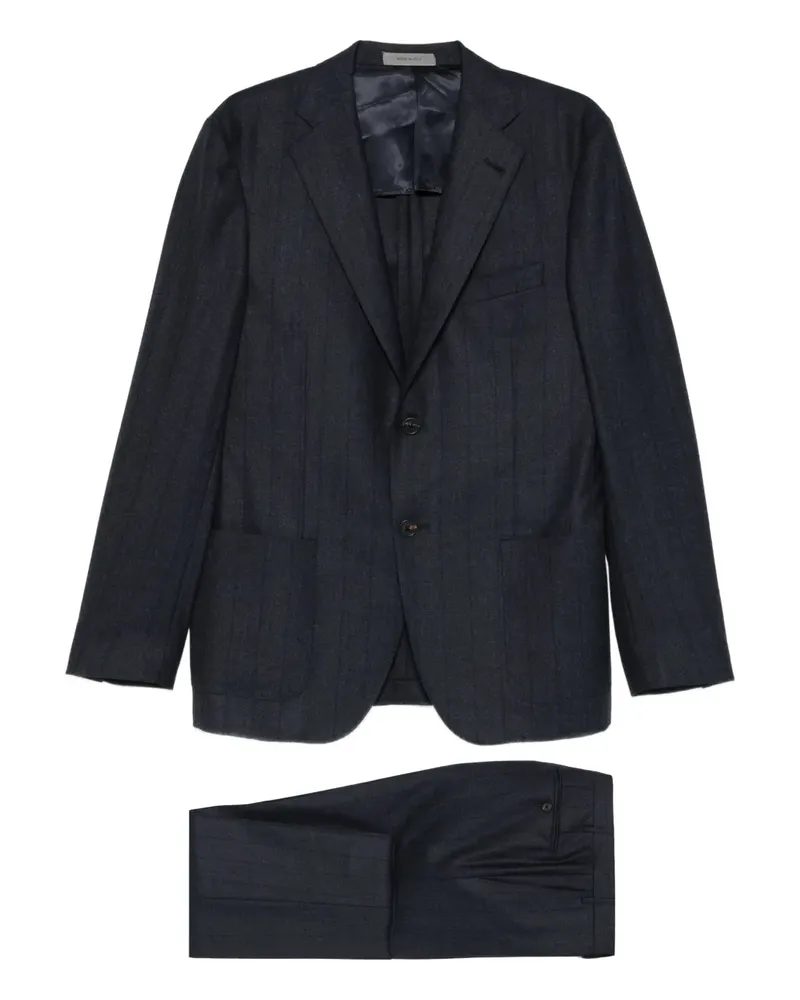 Corneliani Sakko mit Nadelstreifen - Blau Blau