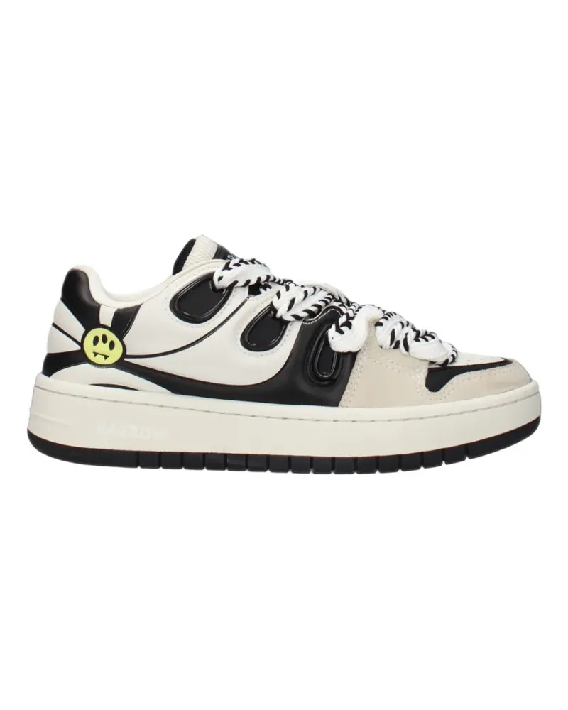 BARROW Sneakers mit Einsätzen - Weiß Weiß