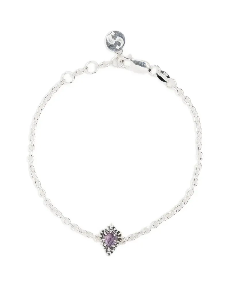 Stolen Girlfriends Club Jagged Teadrop bracelet - Silber Silber