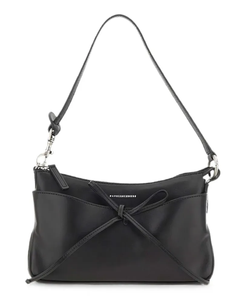 Marge Sherwood Ribbon Schultertasche - Schwarz Schwarz