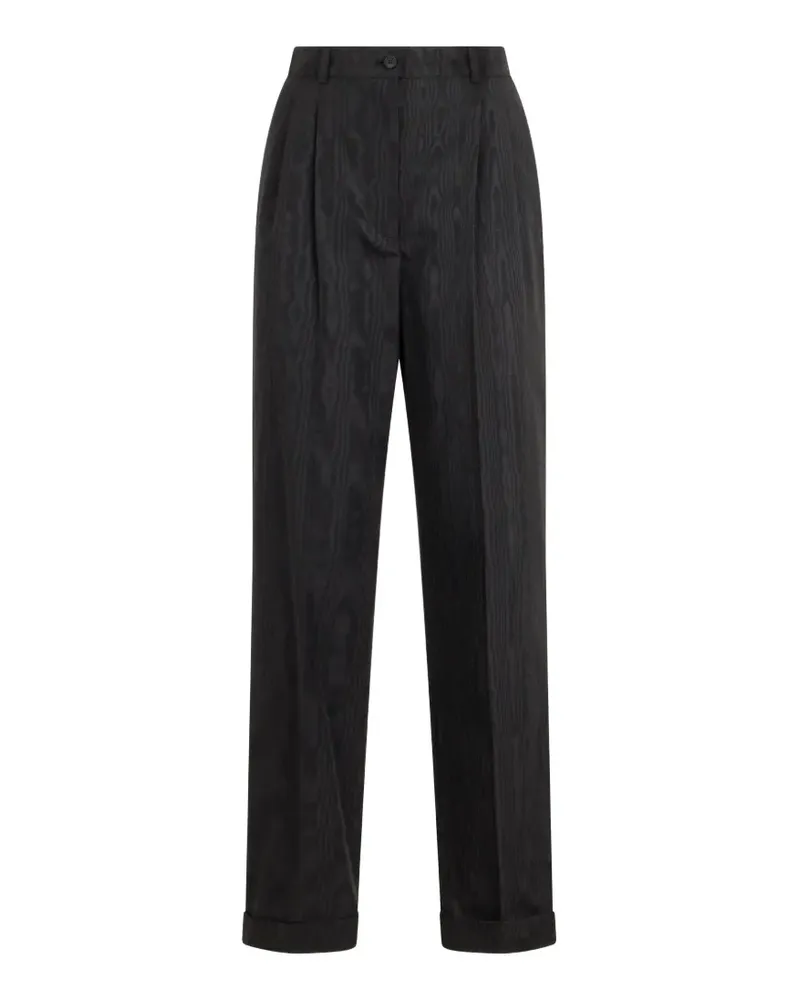 Alberta Ferretti Hose mit Moiré-Effekt - Schwarz Schwarz