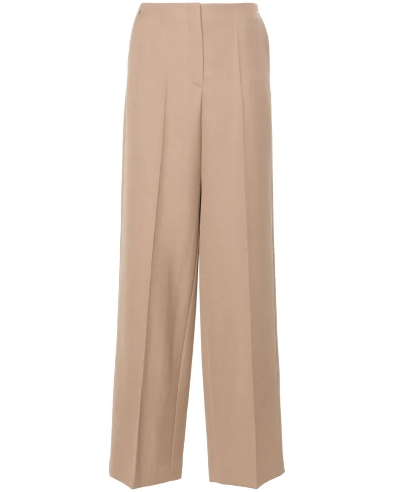 Fendi Hose aus Grain-de-Poudre - Braun Braun