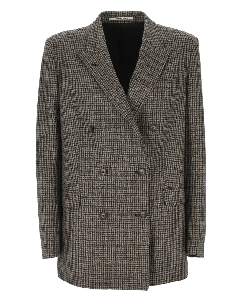 Tagliatore Klassische Cabanjacke - Braun Braun
