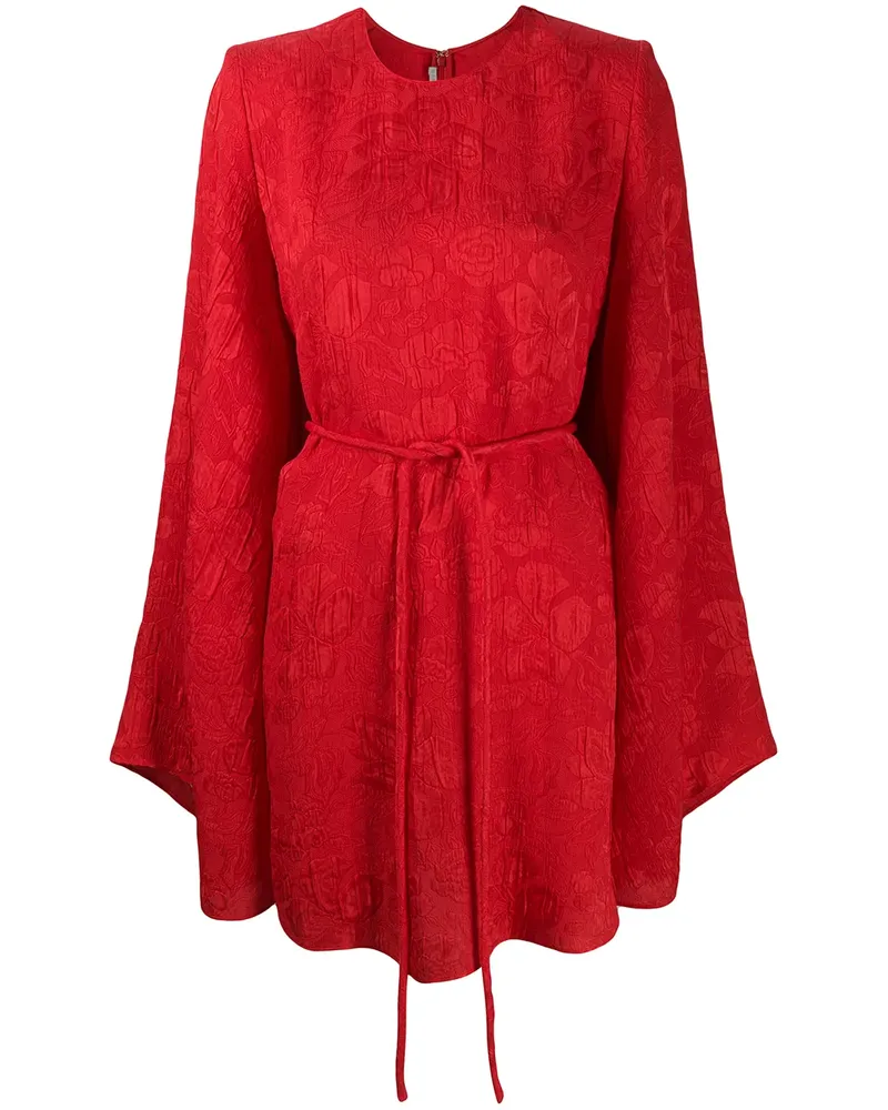 Stella McCartney Delia' Brokatkleid aus Seide - Rot Rot