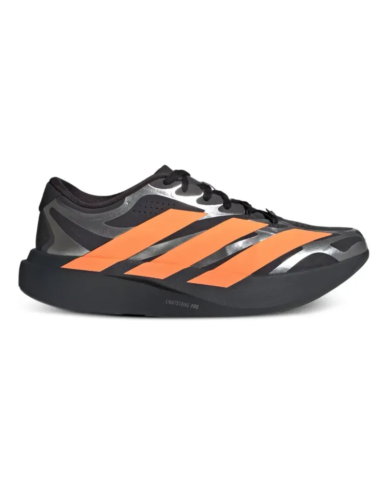 adidas ADIZERO EVO striped metallic sneakers - Schwarz Schwarz