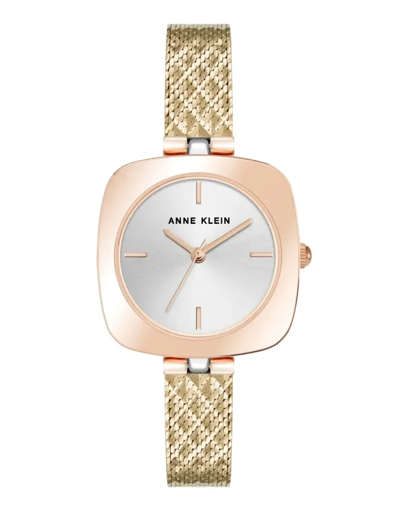 Anne Klein cushion case 26mm watch - Silber Silber