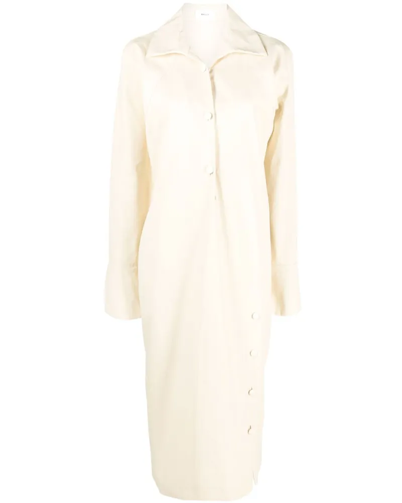 Bally Langärmeliges Midikleid - Nude Nude