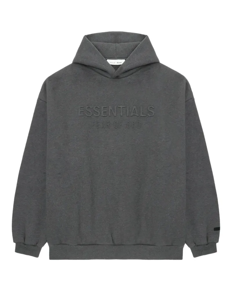 Fear of God Hoodie mit Logo-Prägung - Grau Grau