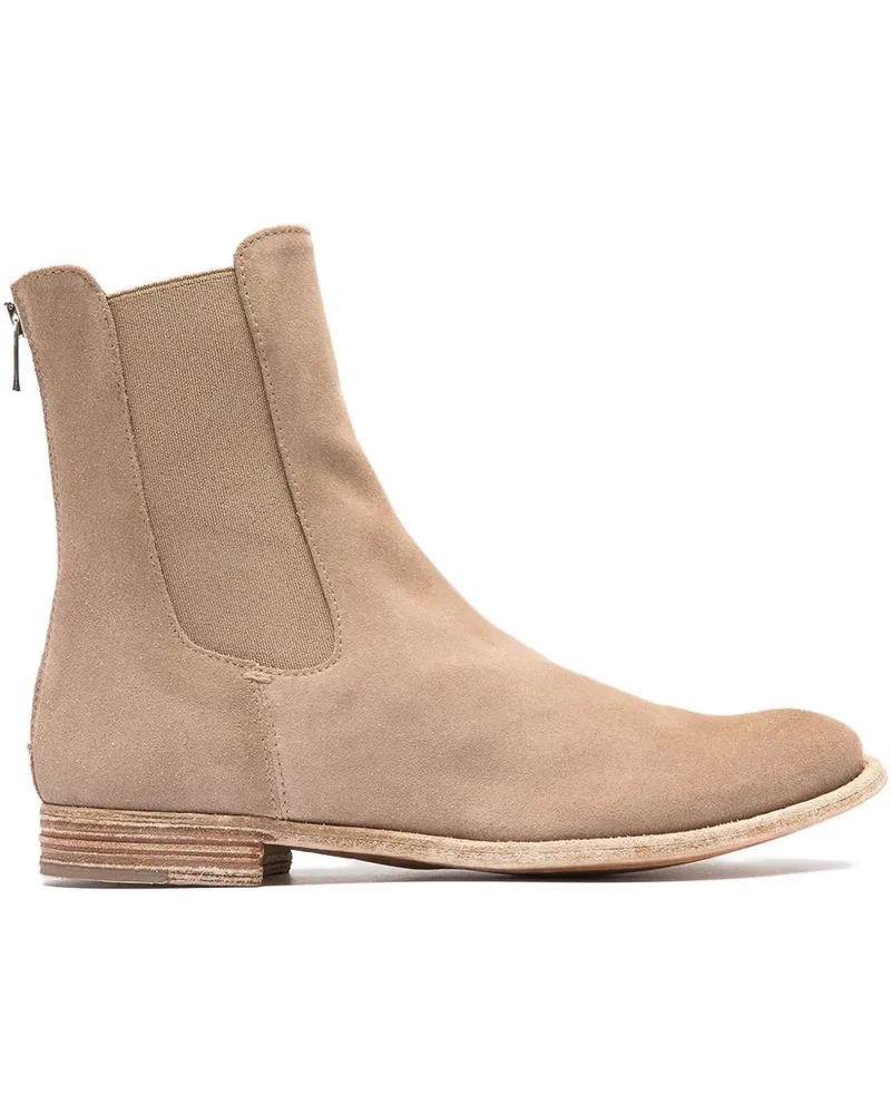Officine Creative Italia Lexicon Stiefel mit Reißverschluss - Braun Braun