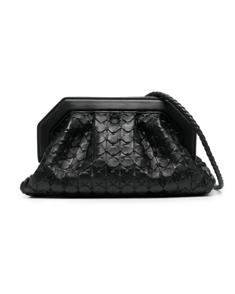 Serapian Mini Secret Mosaico Handtasche - Schwarz Schwarz