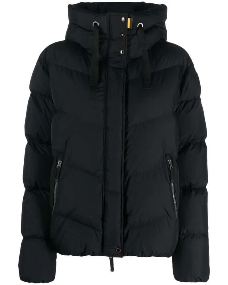 Parajumpers Daunenjacke mit Kapuze - Schwarz Schwarz