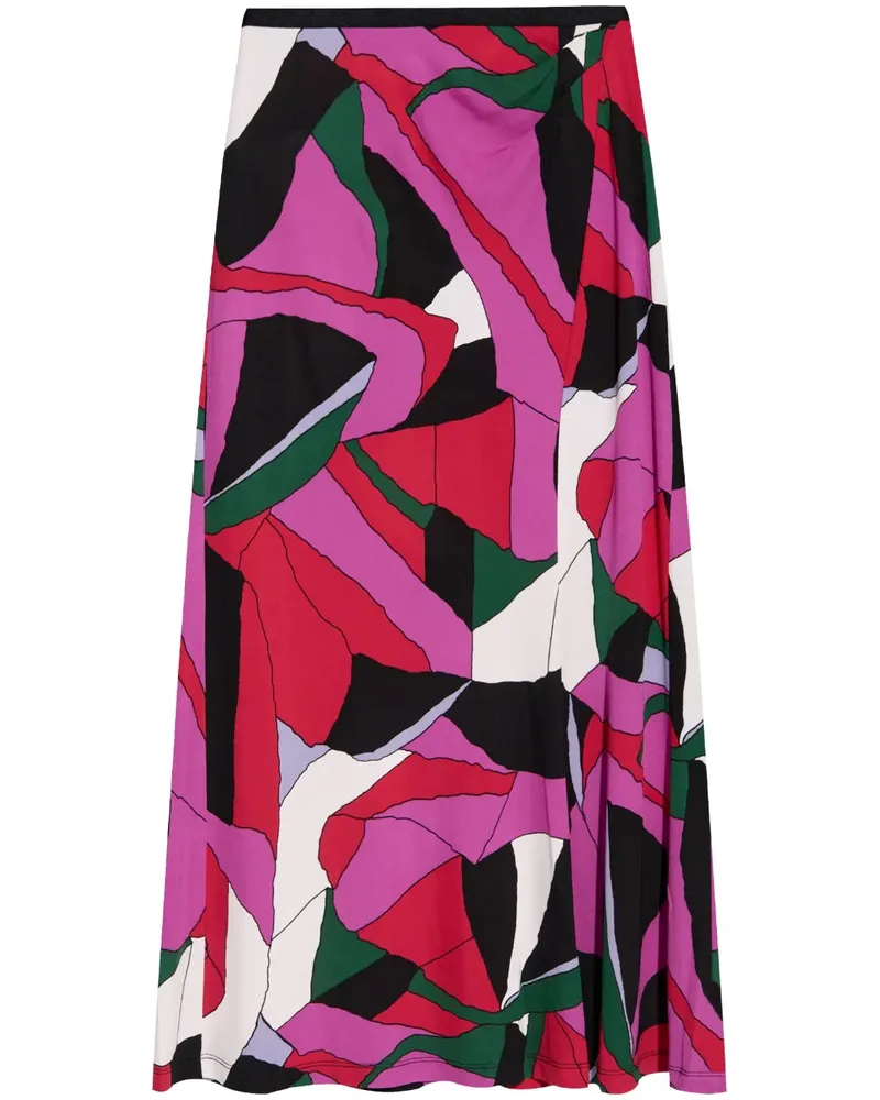Diane von Furstenberg Whitley Midirock - Rosa Rosa