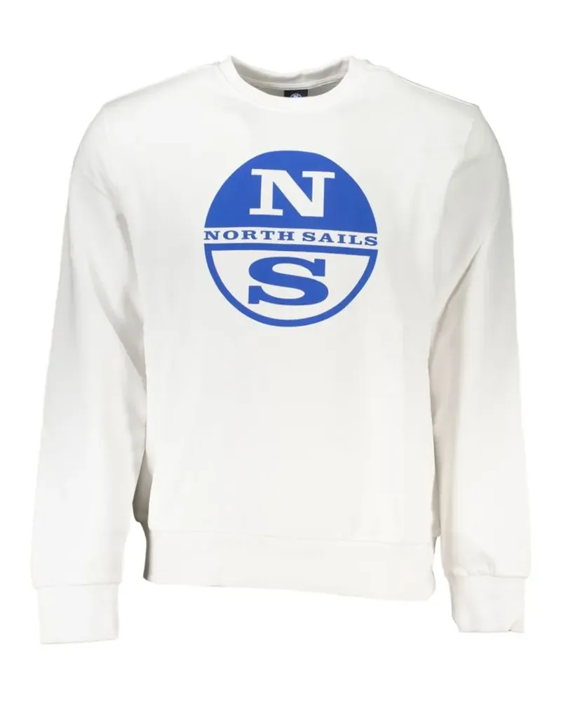 North Sails logo-print sweatshirt - Weiß Weiß