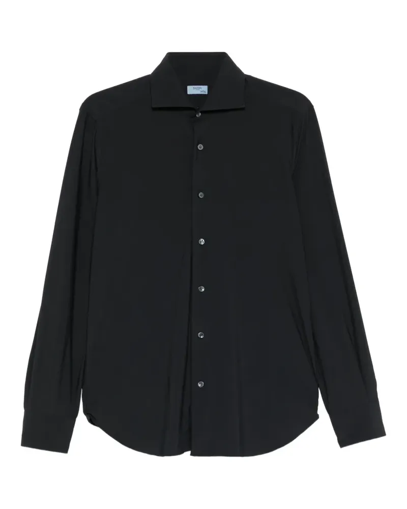 BARBA button-up shirt - Schwarz Schwarz