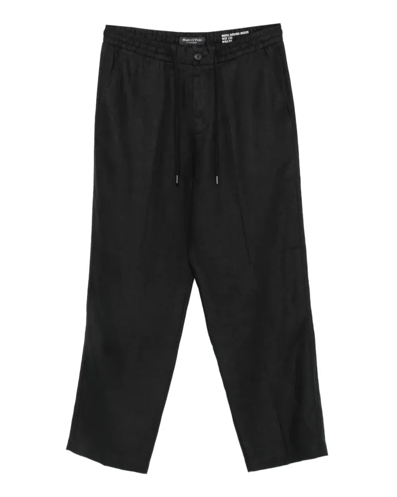 Marc O'Polo Mossbo drawstring trousers - Schwarz Schwarz