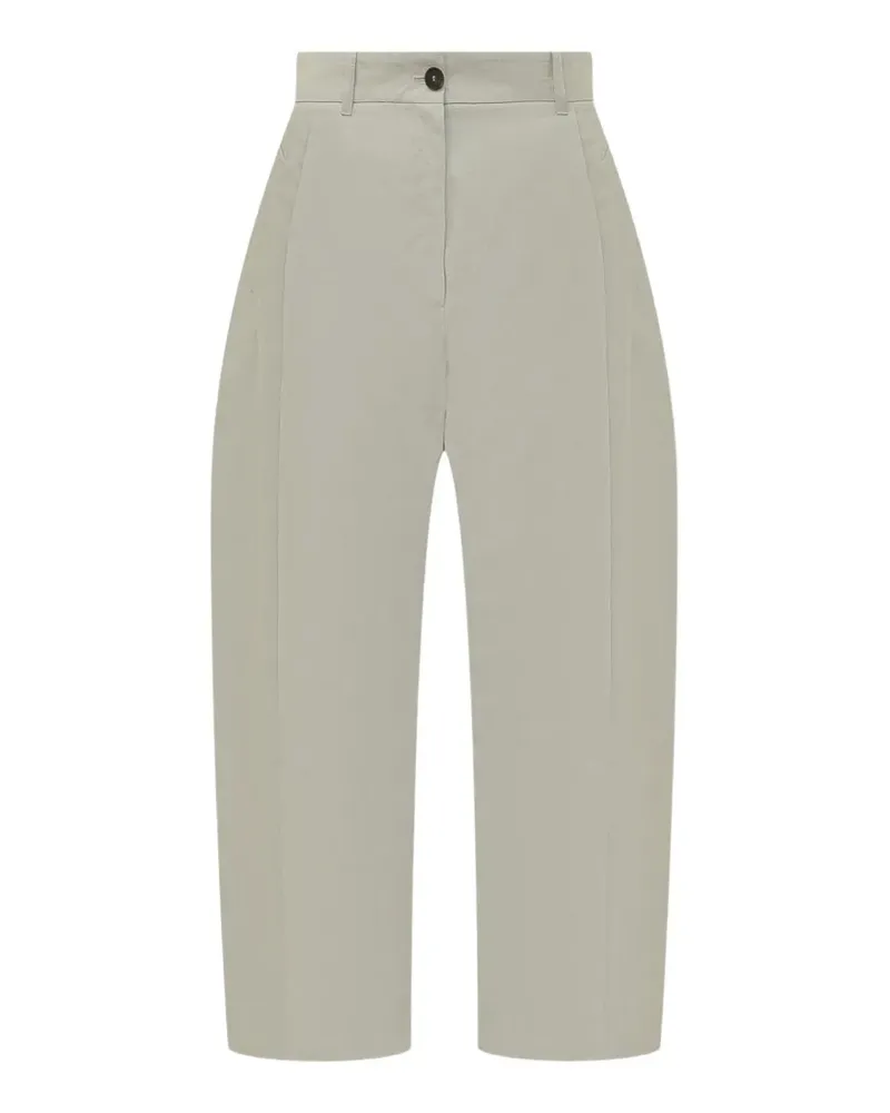 Studio Nicholson pleated-detail trousers - Grau Grau