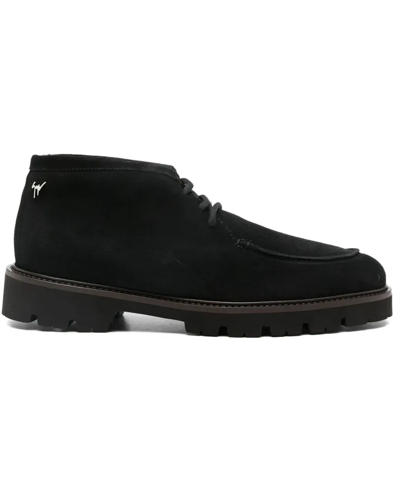 Giuseppe Zanotti Desert-Boots aus Wildleder - Schwarz Schwarz