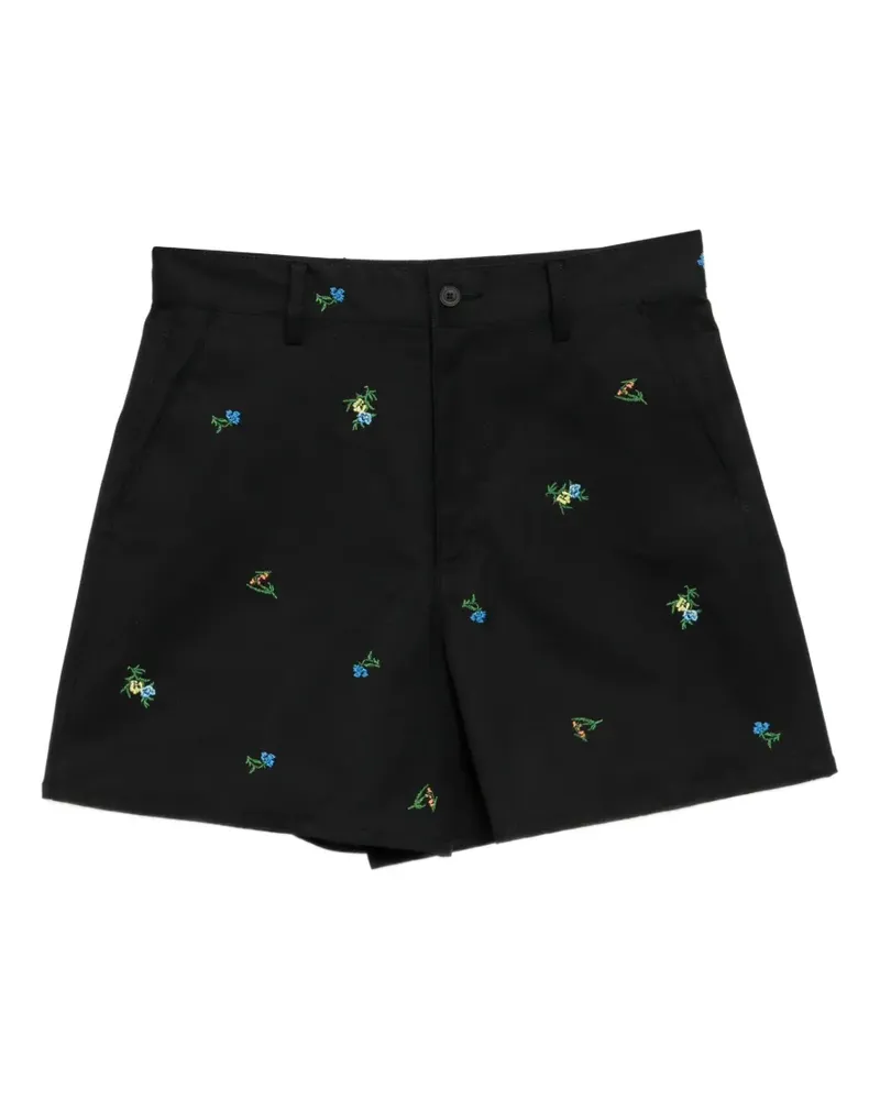 JNBY Bestickte Shorts mit Rollsaum - Schwarz Schwarz