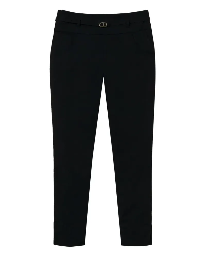 Twin-Set Klassische Hose - Schwarz Schwarz