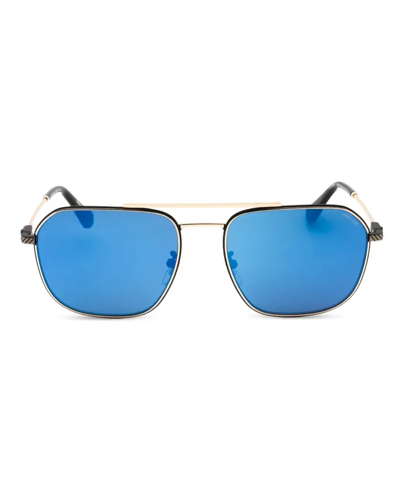 Police double-bridge sunglasses - Gold Gold
