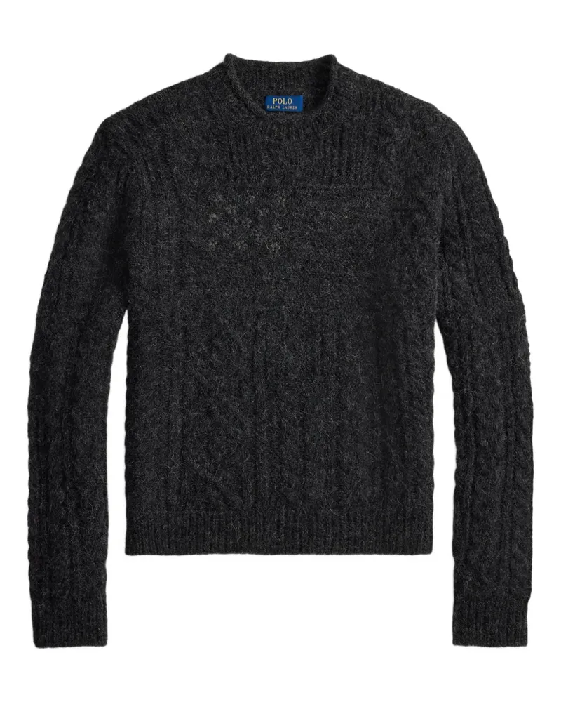 Ralph Lauren Pullover mit Zopfmuster - Grau Grau