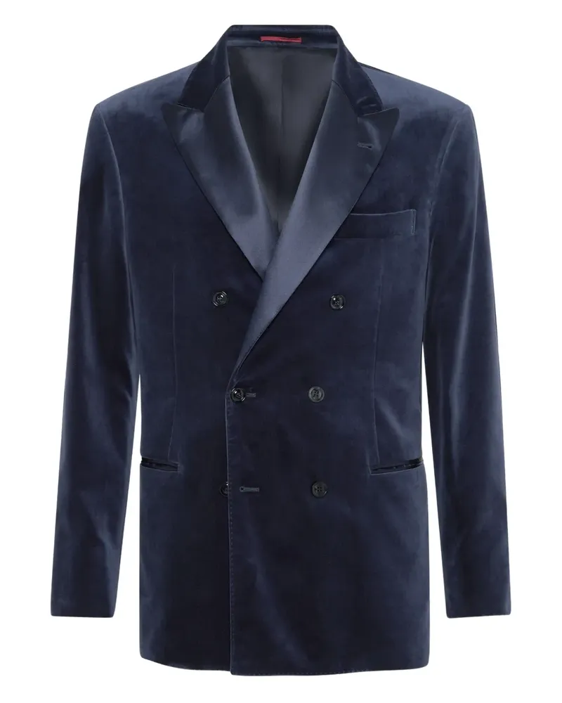 Brunello Cucinelli Smoking-Jacke - Blau Blau