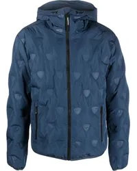 Rossignol Gefütterte Jacke mit Logo-Print Blau