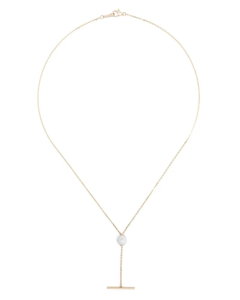 MIZUKI 14kt Sea of Beauty Goldhalskette mit Perlen Gold