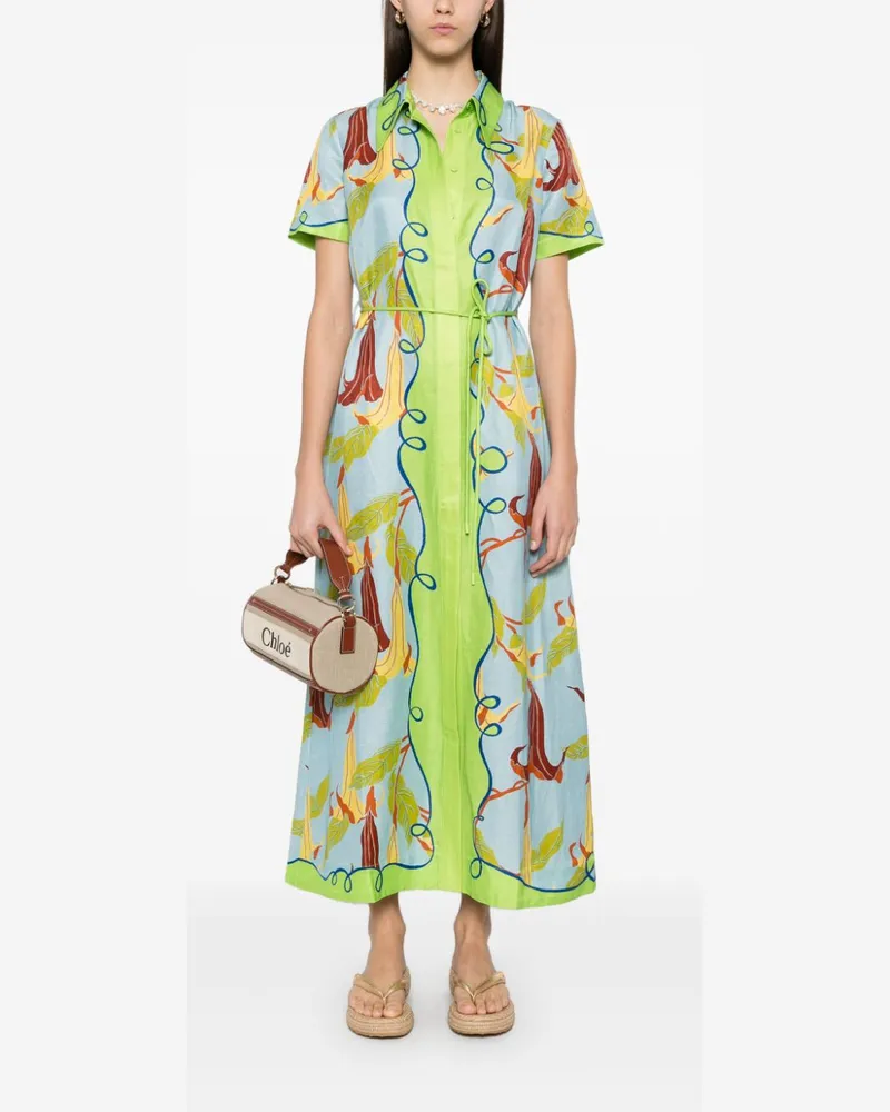 ALEMAIS Rafaela Maxikleid - Blau Blau