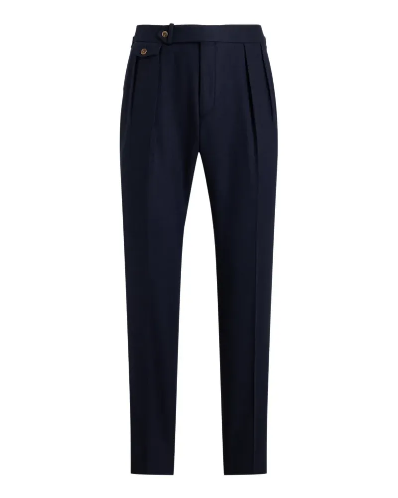 Ralph Lauren wool flannel suit trouser - Blau Blau