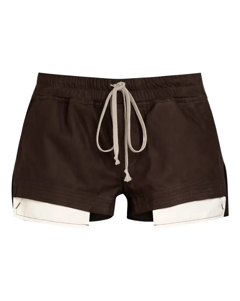 Rick Owens Shorts mit Kordelzug - Braun Braun