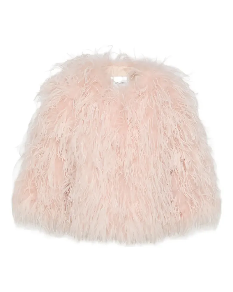 Yves Salomon feather jacket - Rosa Rosa