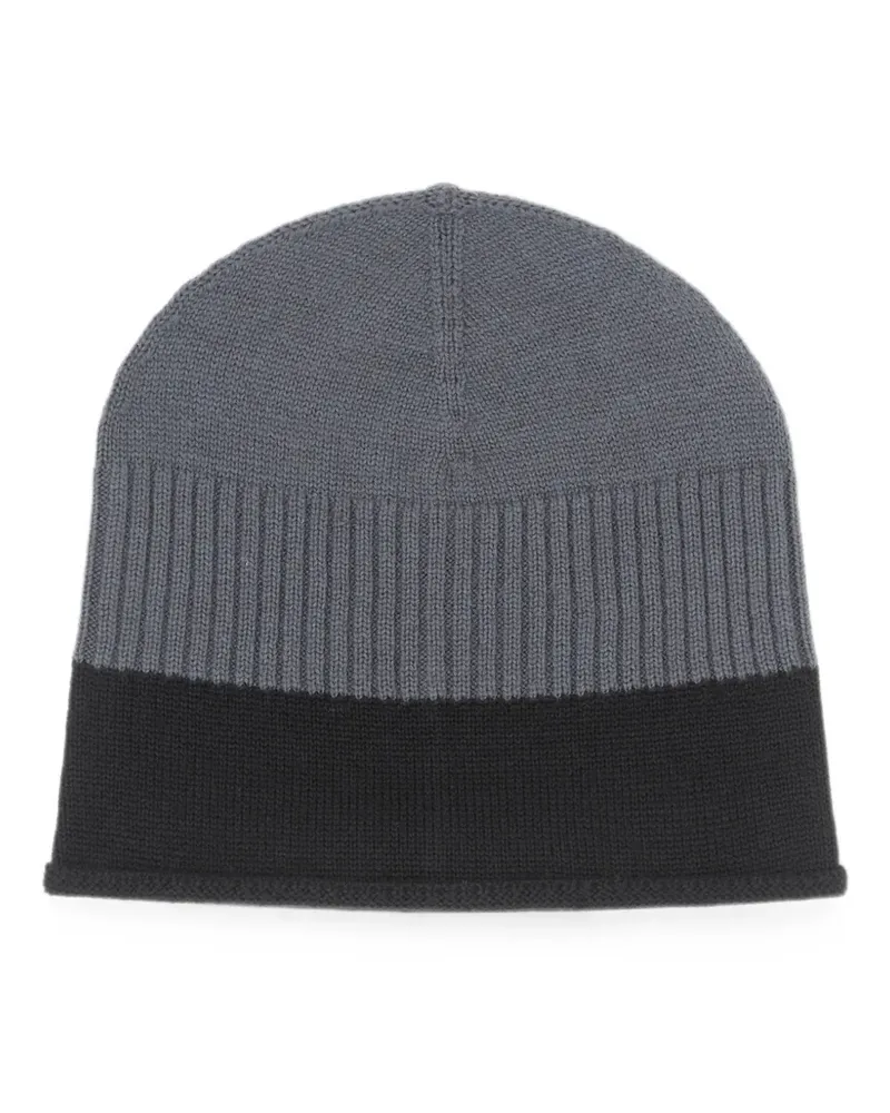 Maison Margiela cotton knit beanie - Grau Grau
