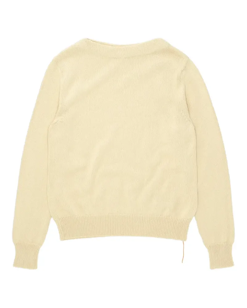 Fortela Noah Pullover mit U-Boot-Ausschnitt - Nude Nude