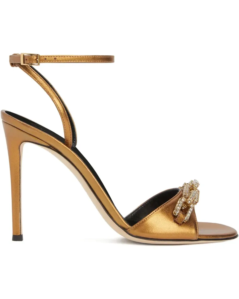 Giuseppe Zanotti Evry Sandalen mit Kristallen - Gold Gold