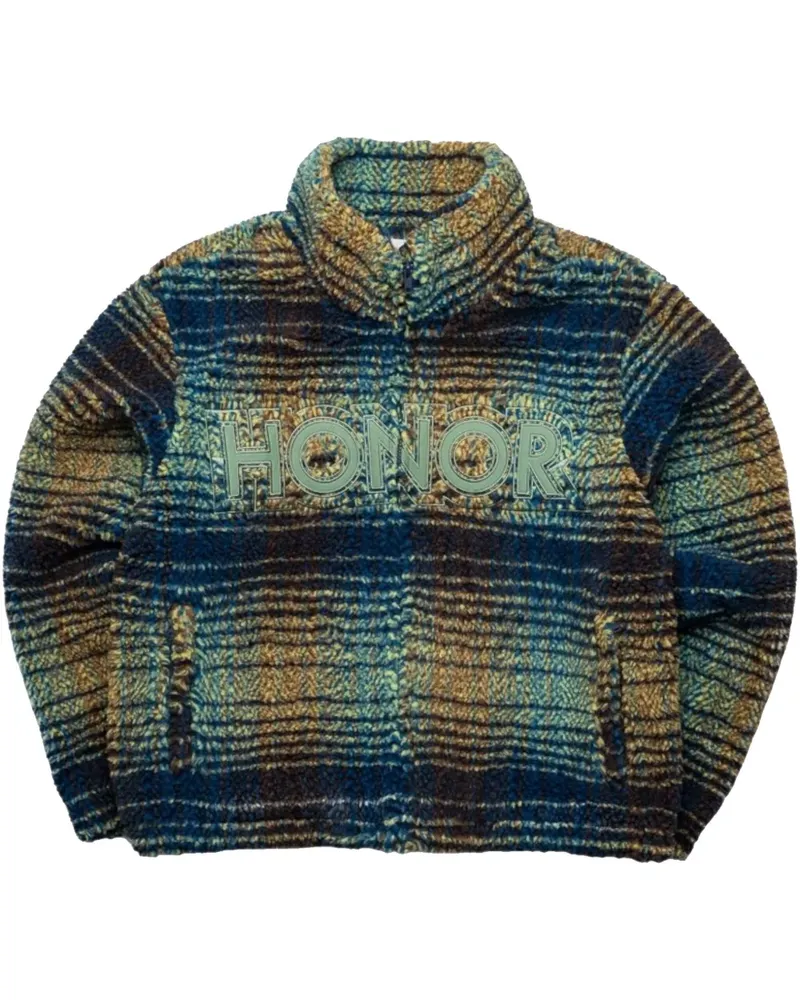Honor The Gift Karierte Robinson Jacke - Grün Grün