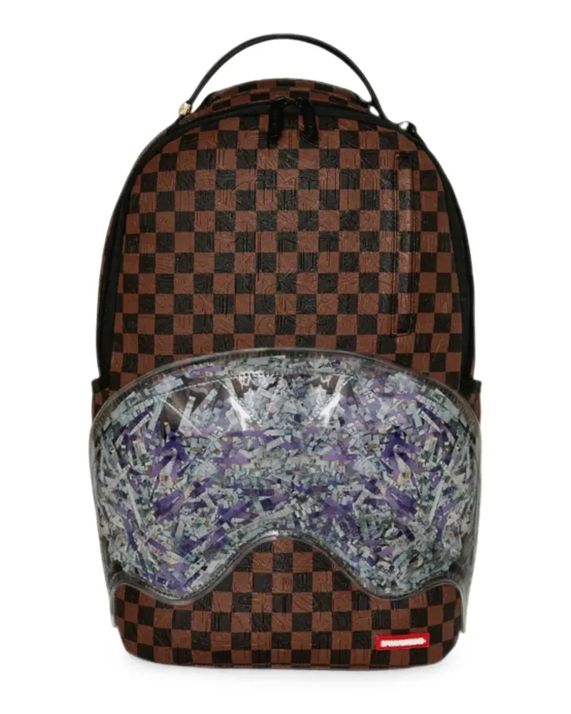 Sprayground Shred Shark Rucksack - Braun Braun