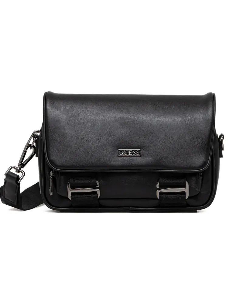 Guess black briefcase-style shoulder bag - Schwarz Schwarz