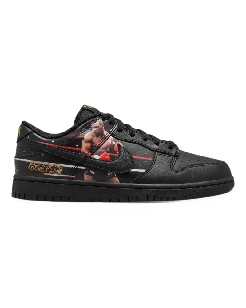 Nike x Supreme x Martine Rose Dunk Low Mike Tyson Sneakers - Schwarz Schwarz