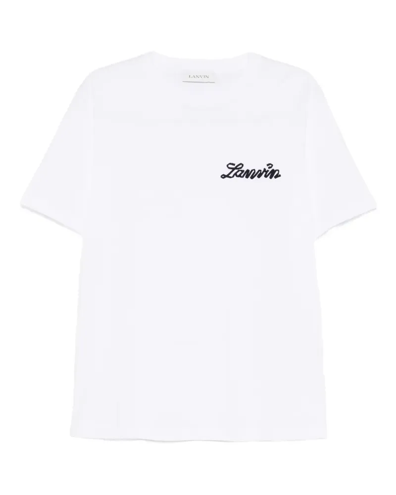 Lanvin logo T-shirt - Weiß Weiß