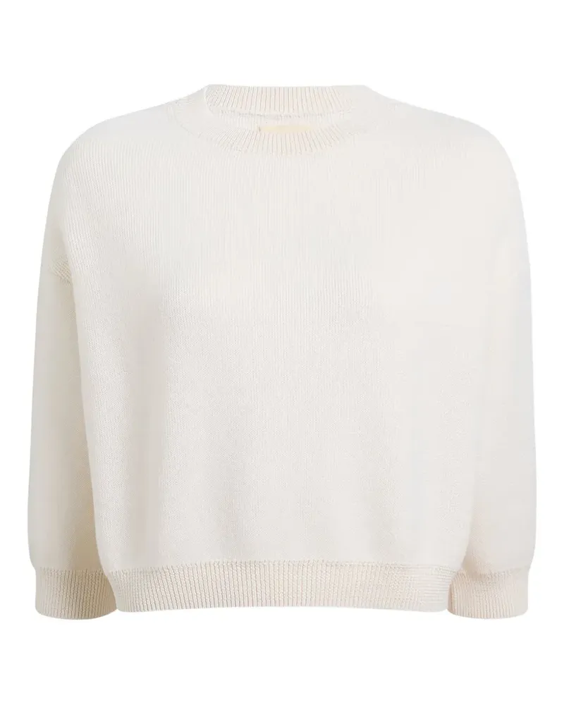 KHAITE Gerippter Sabina Strickpullover - Nude Nude