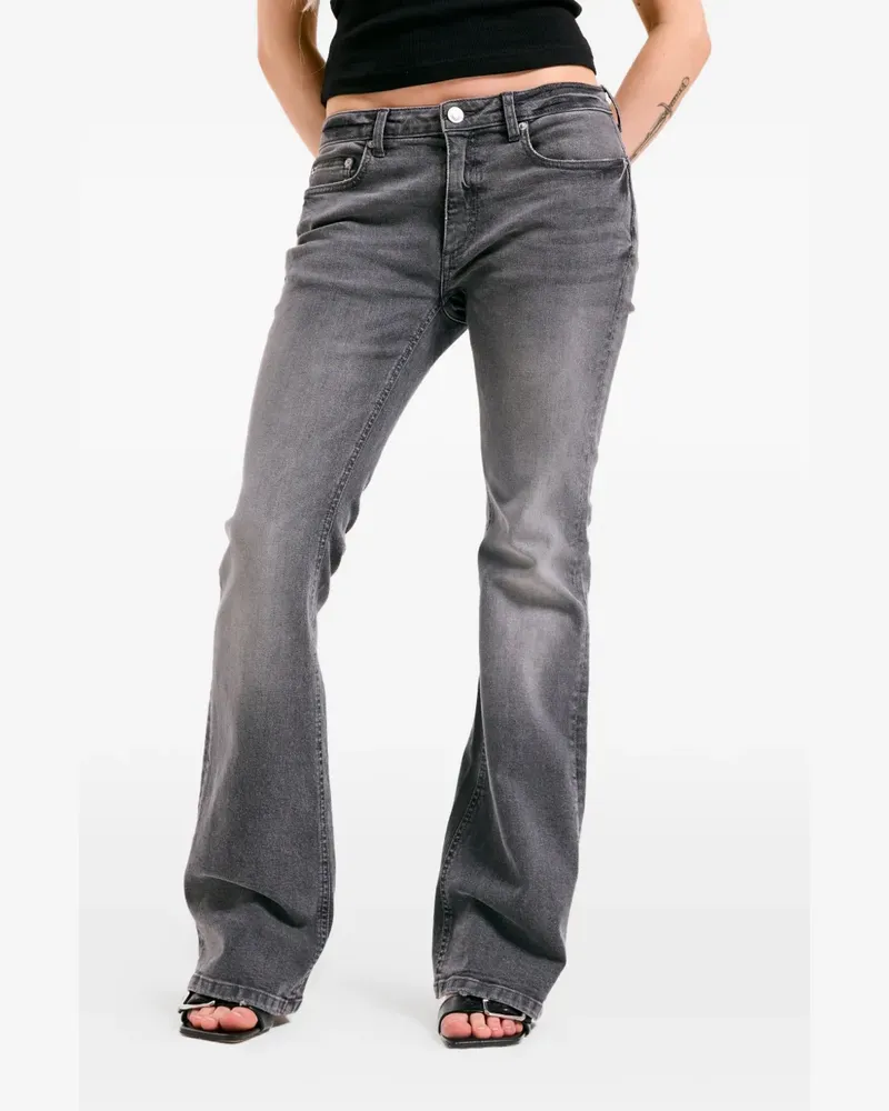 Juicy Couture Verzierte Digi Schlagjeans - Grau Grau
