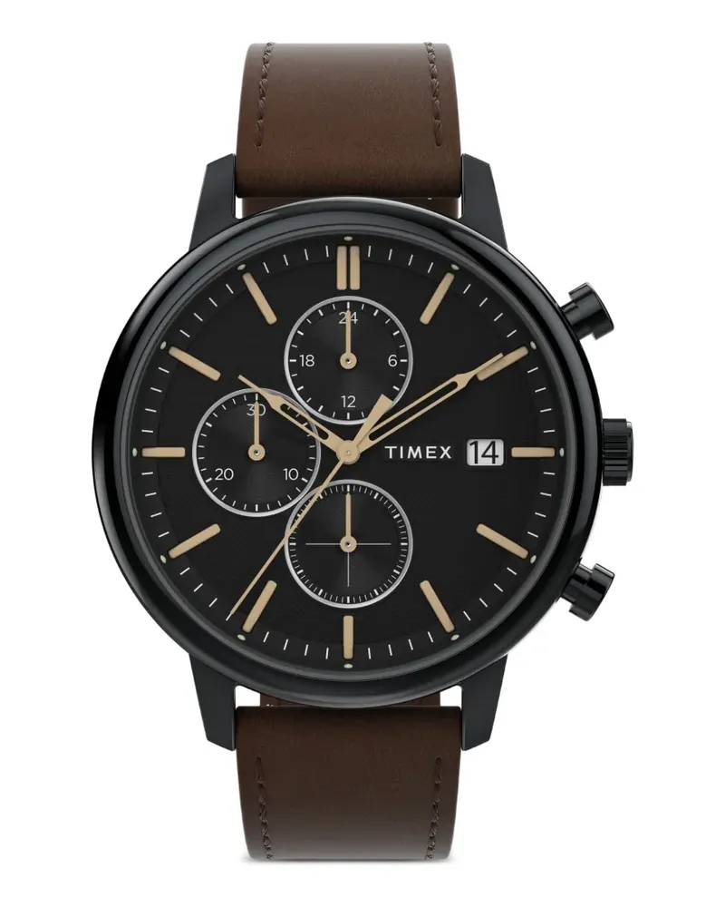 Timex Chicago Armbanduhr 45mm - Schwarz Schwarz