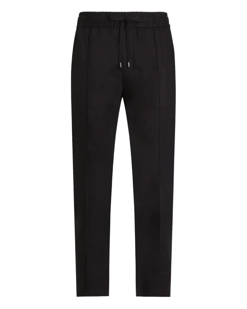 Dolce & Gabbana Hose mit Bügelfalten - Schwarz Schwarz