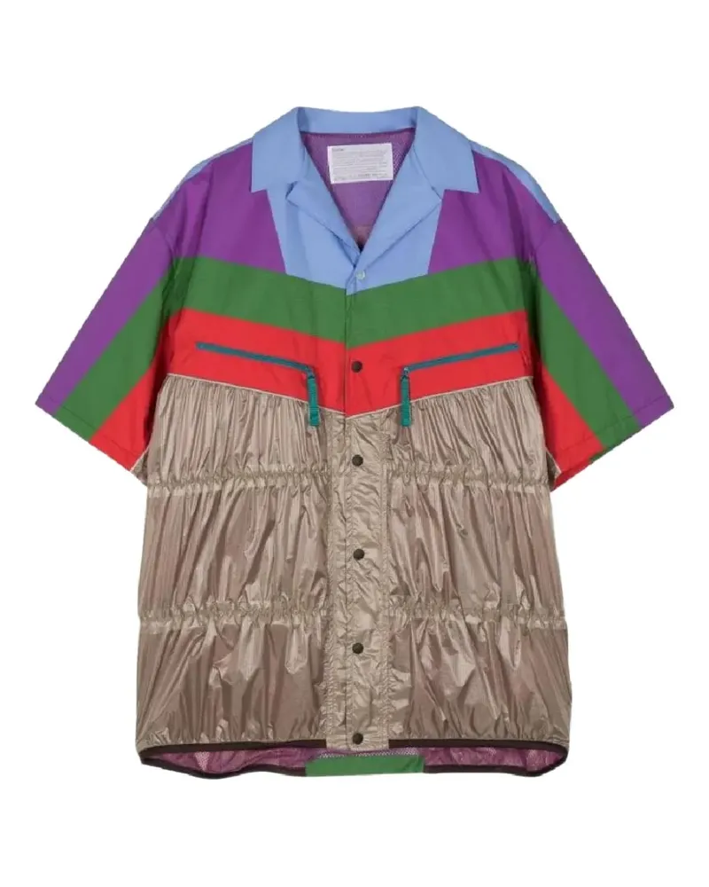 kolor Hemd mit Reißverschluss - Gold Gold